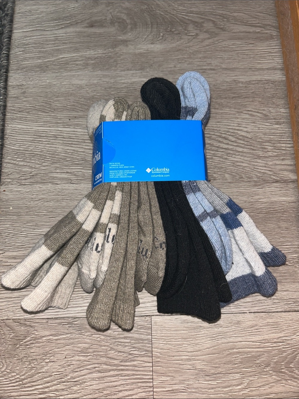Columbia Wool Socks 4-pack